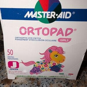 Master-Aid Ortopad Orthoptic Eye Patch for Girls